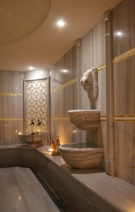 Ankara – Bilkent Otel – Türk Hamamı – Doğal Taş Uygulamaları 2