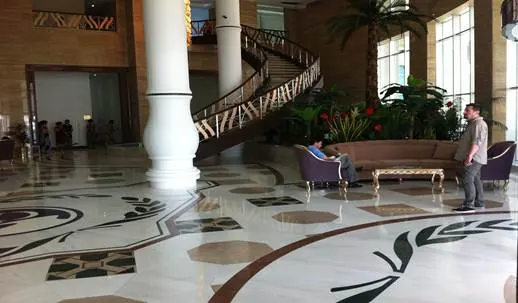 Türkmenistan – Deniz Otel – Otel Lobi Mermer İşleri 6